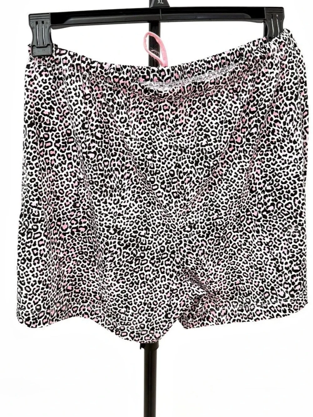 Rene Rofe Animal Print Pajama Set Gray & Pink XL NWT